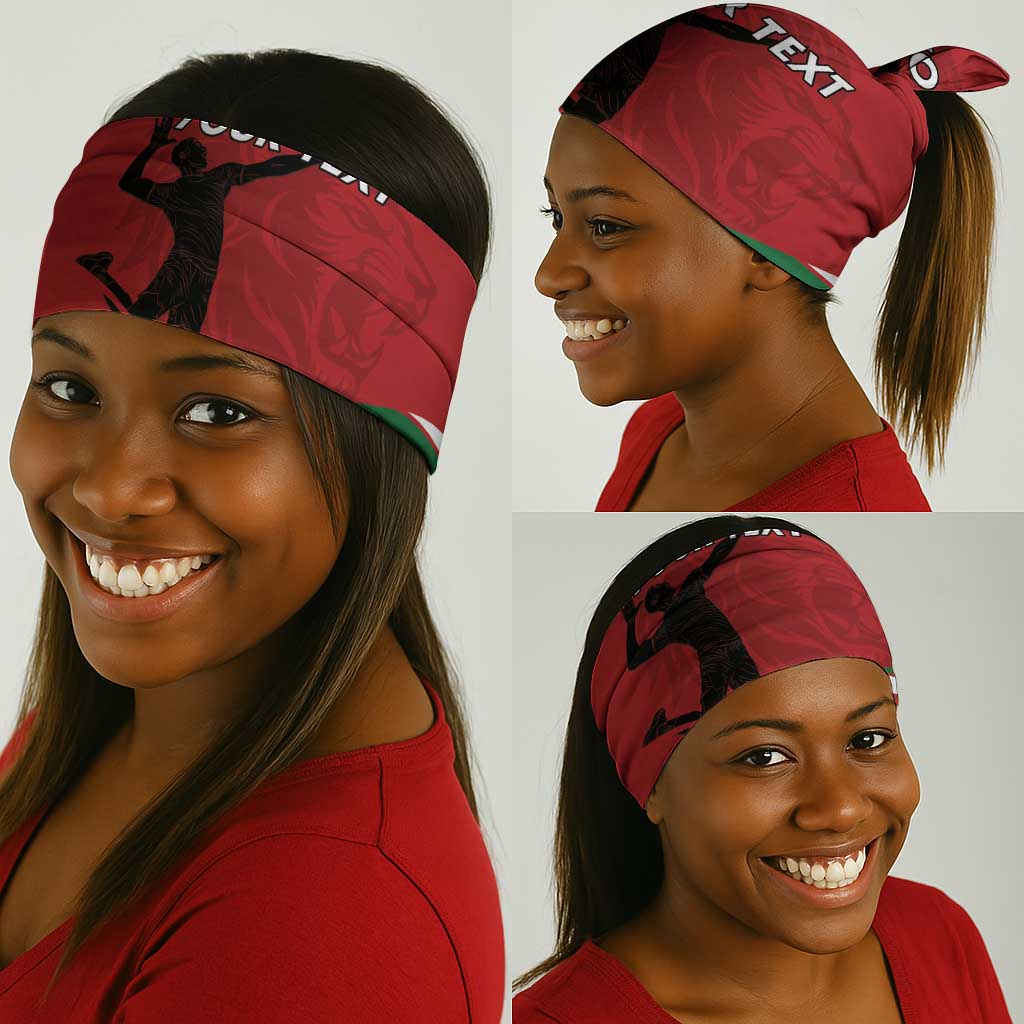Custom Kenya Volleyball Neck Gaiter Go Champions LT15