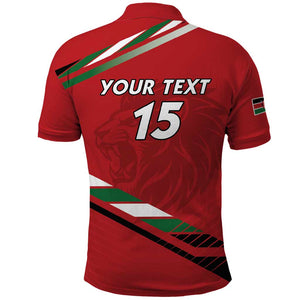 Custom Kenya Volleyball Polo Shirt Go Champions