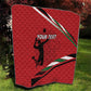 Custom Kenya Volleyball Quilt Go Champions