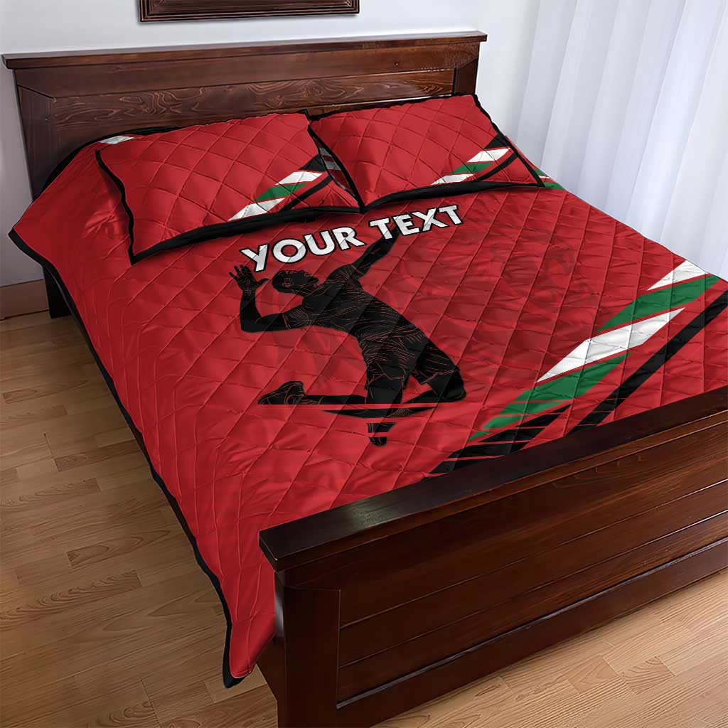 Custom Kenya Volleyball Quilt Bed Set Go Champions
