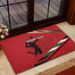 Custom Kenya Volleyball Rubber Doormat Go Champions