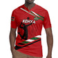 Custom Kenya Volleyball Rugby Jersey Go Champions