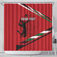 Custom Kenya Volleyball Shower Curtain Go Champions
