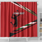 Custom Kenya Volleyball Shower Curtain Go Champions