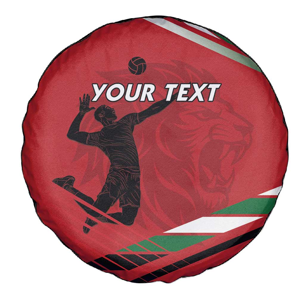 Custom Kenya Volleyball Spare Tire Cover Go Champions