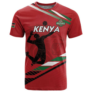 Custom Kenya Volleyball T shirt Go Champions