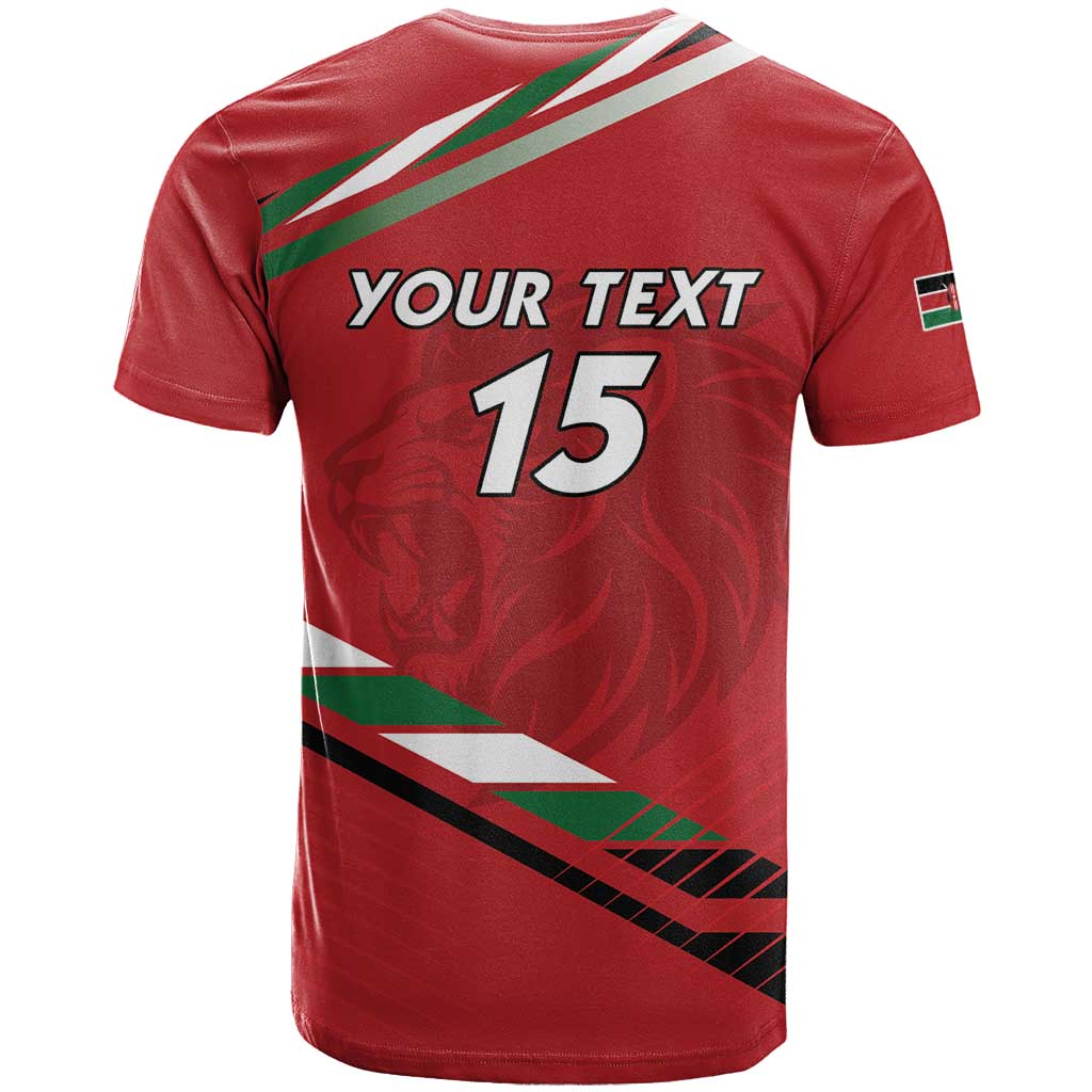 Custom Kenya Volleyball T shirt Go Champions