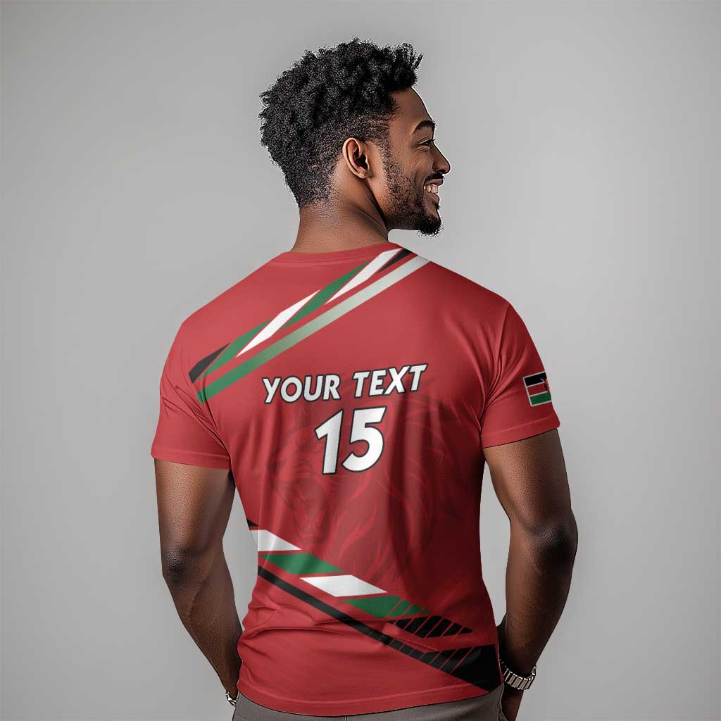 Custom Kenya Volleyball T shirt Go Champions