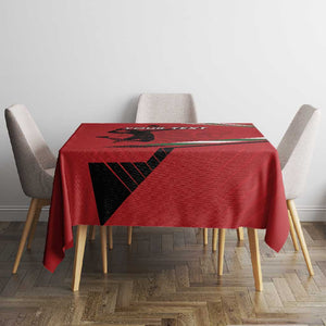 Custom Kenya Volleyball Tablecloth Go Champions