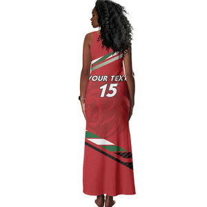 Custom Kenya Volleyball Tank Maxi Dress Go Champions