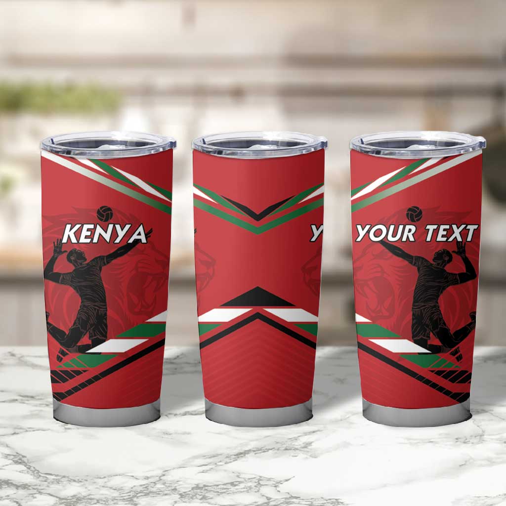 Custom Kenya Volleyball Tumbler Cup Go Champions