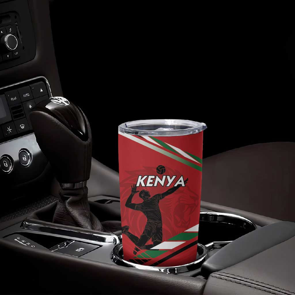 Custom Kenya Volleyball Tumbler Cup Go Champions