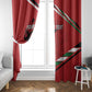 Custom Kenya Volleyball Window Curtain Go Champions