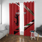 Custom Kenya Volleyball Window Curtain Go Champions