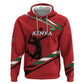 Custom Kenya Volleyball Zip Hoodie Go Champions
