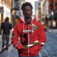 Custom Kenya Volleyball Zip Hoodie Go Champions
