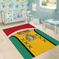Guyana Cricket Custom Area Rug Go Amazon Warriors Go - African Pride