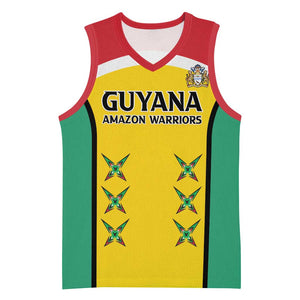 Guyana Cricket Basketball Jersey Go Amazon Warriors Go - African Pride