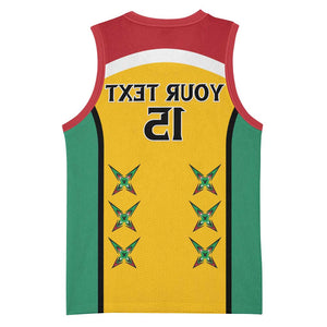 Guyana Cricket Basketball Jersey Go Amazon Warriors Go - African Pride