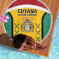 Guyana Cricket Custom Beach Blanket Go Amazon Warriors Go - African Pride