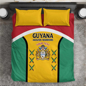 Guyana Cricket Custom Bedding Set Go Amazon Warriors Go - African Pride