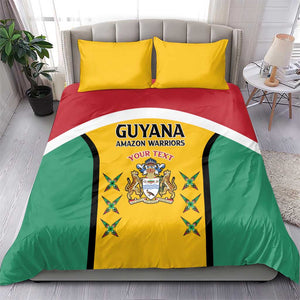 Guyana Cricket Custom Bedding Set Go Amazon Warriors Go - African Pride