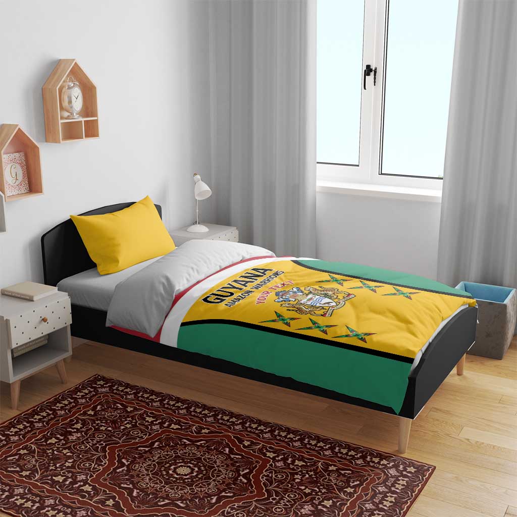 Guyana Cricket Custom Bedding Set Go Amazon Warriors Go - African Pride