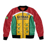 Guyana Cricket Custom Bomber Jacket Go Amazon Warriors Go - African Pride