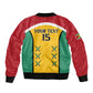 Guyana Cricket Custom Bomber Jacket Go Amazon Warriors Go - African Pride