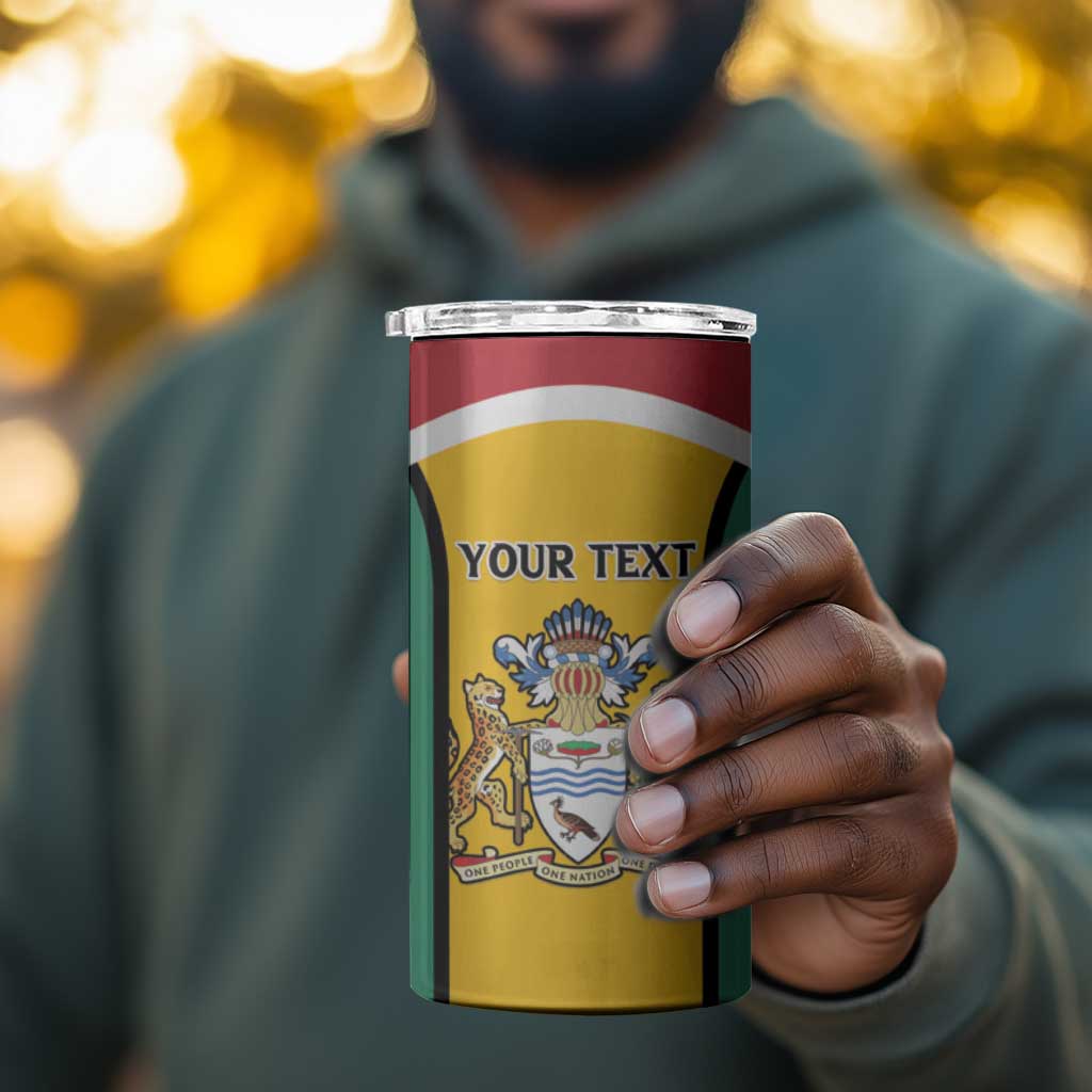 Guyana Cricket Custom 4 in 1 Can Cooler Tumbler Go Amazon Warriors Go - African Pride