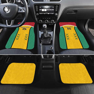 Guyana Cricket Custom Car Mats Go Amazon Warriors Go - African Pride