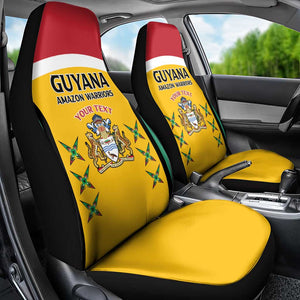 Guyana Cricket Custom Car Seat Cover Go Amazon Warriors Go - African Pride