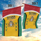 Guyana Cricket Custom Garden Flag Go Amazon Warriors Go - African Pride