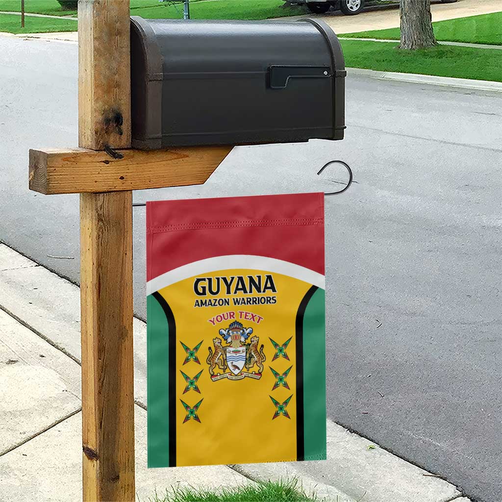 Guyana Cricket Custom Garden Flag Go Amazon Warriors Go - African Pride