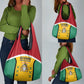 Guyana Cricket Custom Grocery Bag Go Amazon Warriors Go - African Pride