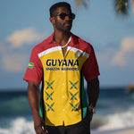 Guyana Cricket Custom Hawaiian Shirt Go Amazon Warriors Go - African Pride