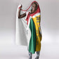 Guyana Cricket Custom Hooded Blanket Go Amazon Warriors Go - African Pride