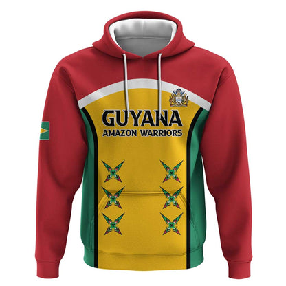 Guyana Cricket Custom Hoodie Go Amazon Warriors Go - African Pride