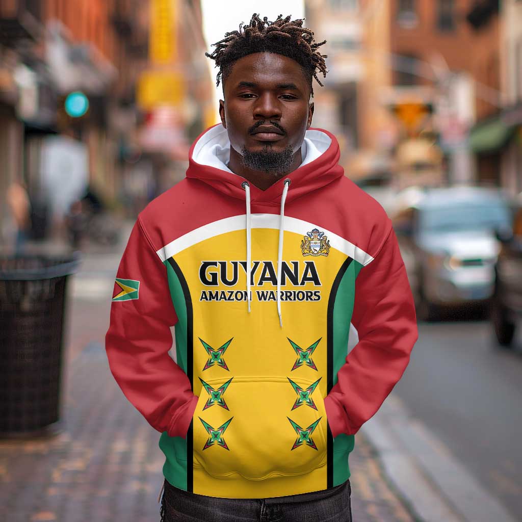 Guyana Cricket Custom Hoodie Go Amazon Warriors Go - African Pride