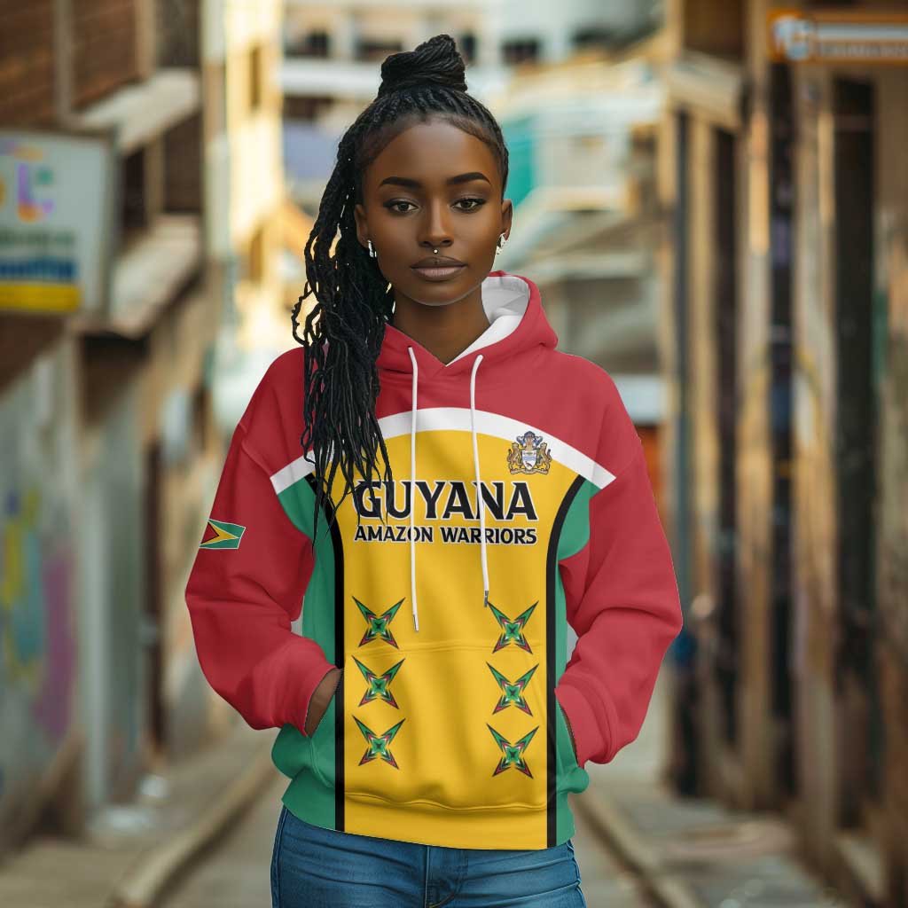 Guyana Cricket Custom Hoodie Go Amazon Warriors Go - African Pride