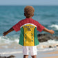 Guyana Cricket Custom Kid Hawaiian Shirt Go Amazon Warriors Go - African Pride