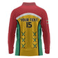 Guyana Cricket Custom Long Sleeve Polo Shirt Go Amazon Warriors Go - African Pride