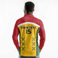Guyana Cricket Custom Long Sleeve Polo Shirt Go Amazon Warriors Go - African Pride