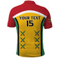 Guyana Cricket Custom Polo Shirt Go Amazon Warriors Go - African Pride