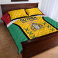 Guyana Cricket Custom Quilt Bed Set Go Amazon Warriors Go - African Pride