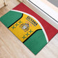 Guyana Cricket Custom Rubber Doormat Go Amazon Warriors Go - African Pride