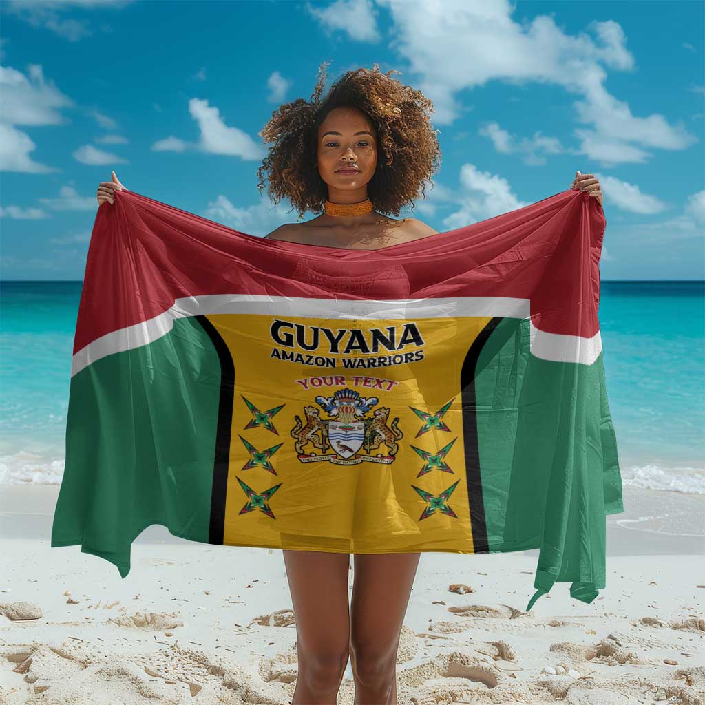 Guyana Cricket Custom Sarong Go Amazon Warriors Go - African Pride