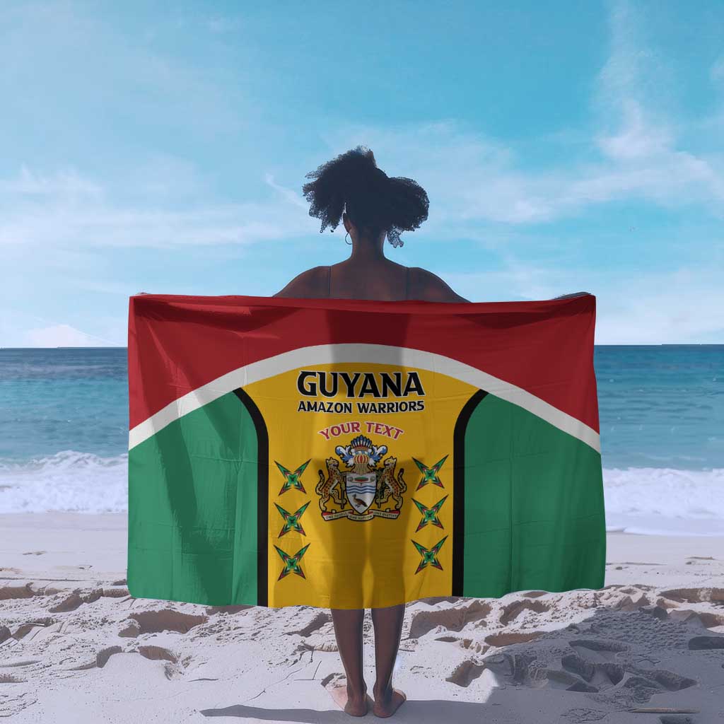 Guyana Cricket Custom Sarong Go Amazon Warriors Go - African Pride