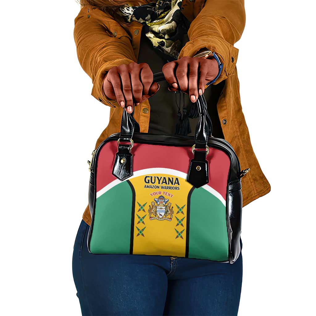 Guyana Cricket Custom Shoulder Handbag Go Amazon Warriors Go - African Pride