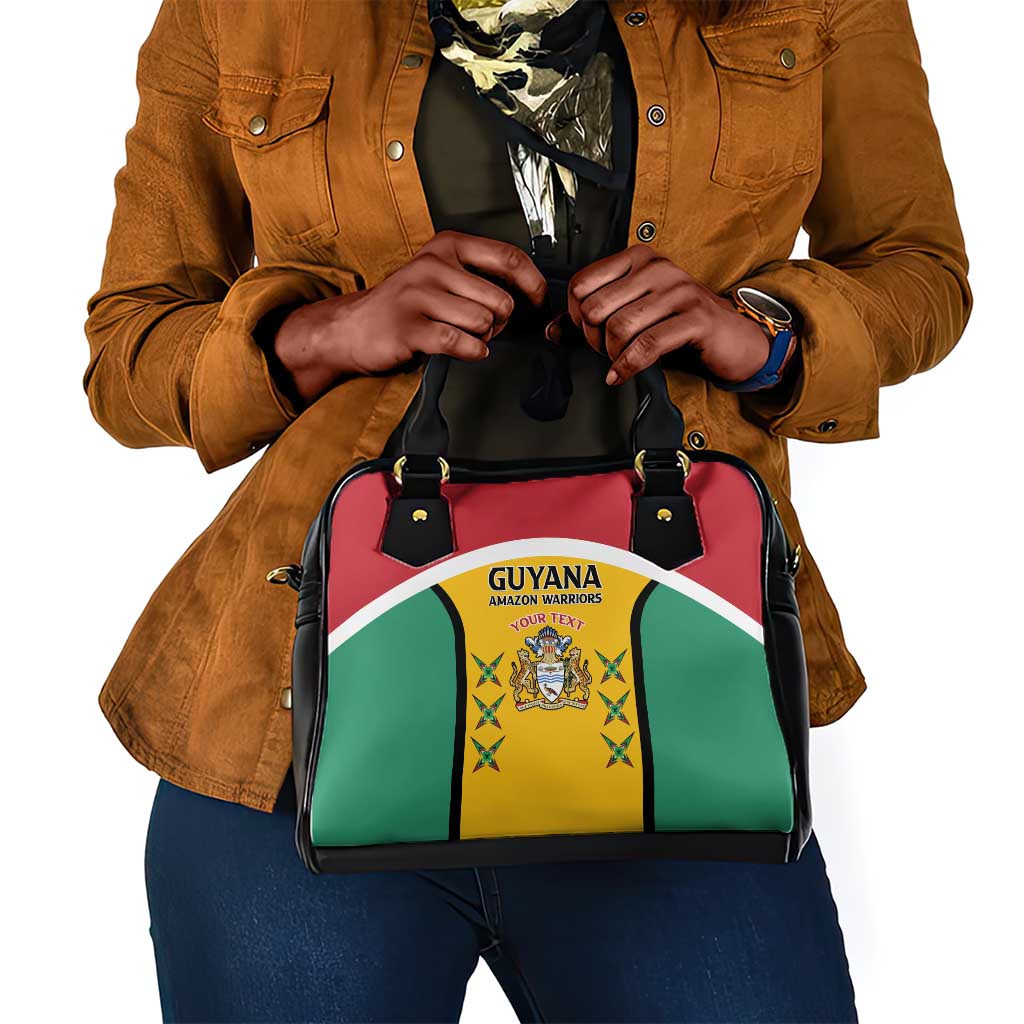 Guyana Cricket Custom Shoulder Handbag Go Amazon Warriors Go - African Pride